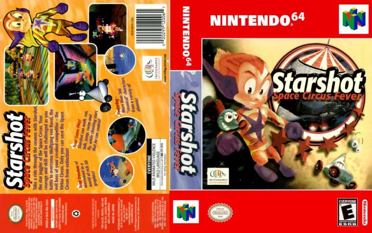 Starshot: Space Circus Fever - Nintendo 64 | VideoGameX