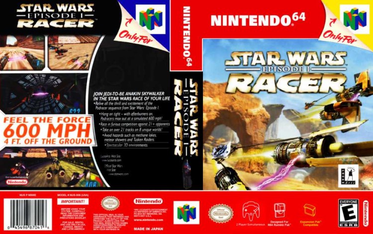 Star Wars: Episode I Racer - Nintendo 64 | VideoGameX