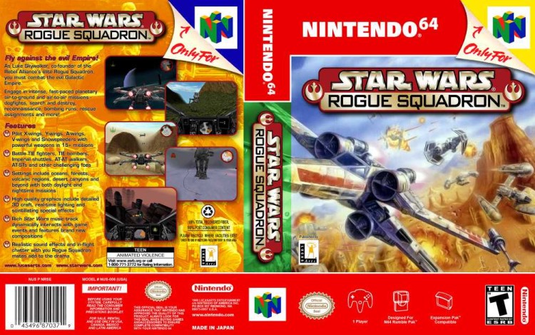 Star Wars: Rogue Squadron - Nintendo 64 | VideoGameX