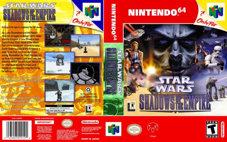 Star Wars: Shadows of the Empire - Nintendo 64 | VideoGameX