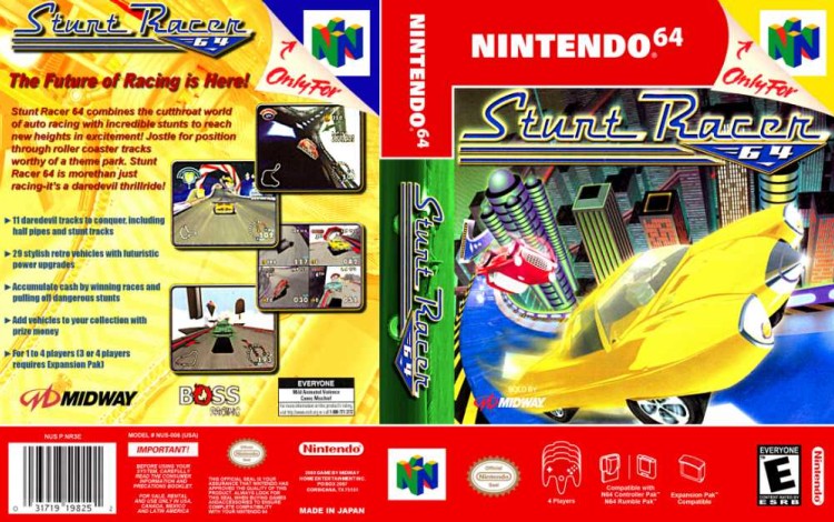 Stunt Racer 64 - Nintendo 64 | VideoGameX