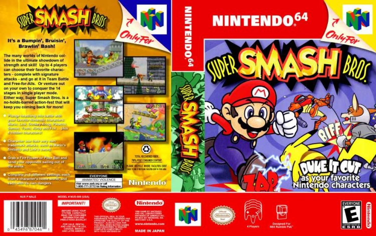 Super Smash Bros. - Nintendo 64 | VideoGameX