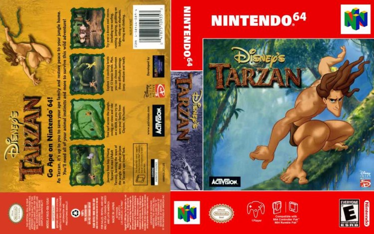 Tarzan - Nintendo 64 | VideoGameX