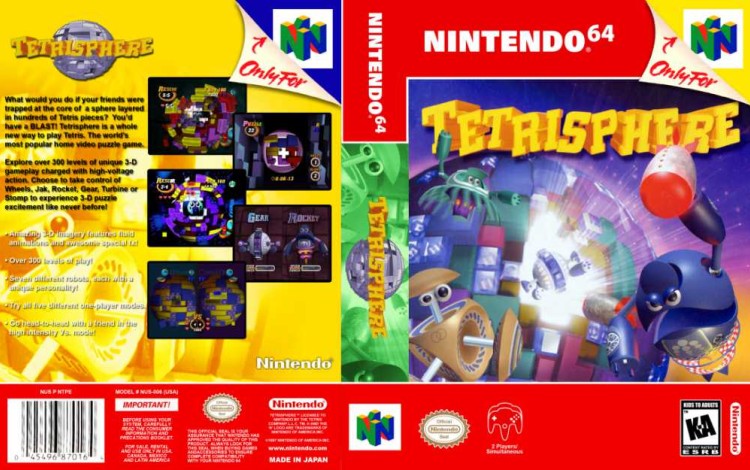 Tetrisphere - Nintendo 64 | VideoGameX