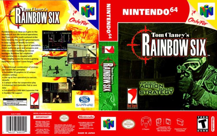 Tom Clancy's Rainbow Six - Nintendo 64 | VideoGameX