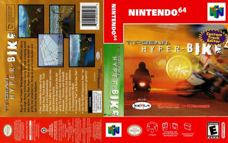Top Gear Hyper-Bike - Nintendo 64 | VideoGameX