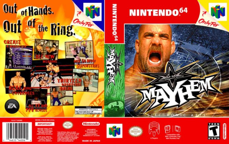 WCW Mayhem - Nintendo 64 | VideoGameX