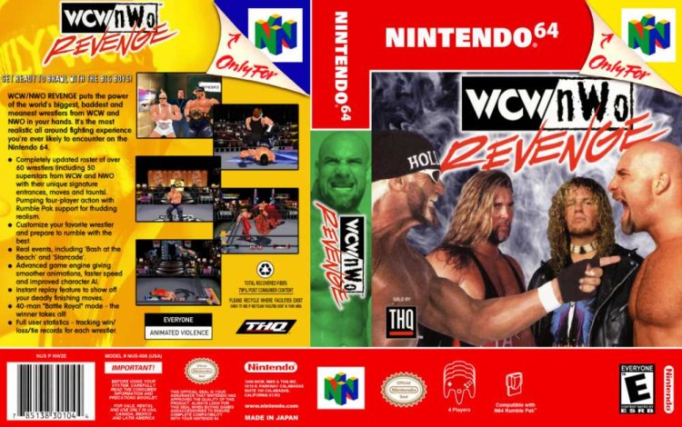 WCW/NWO Revenge - Nintendo 64 | VideoGameX