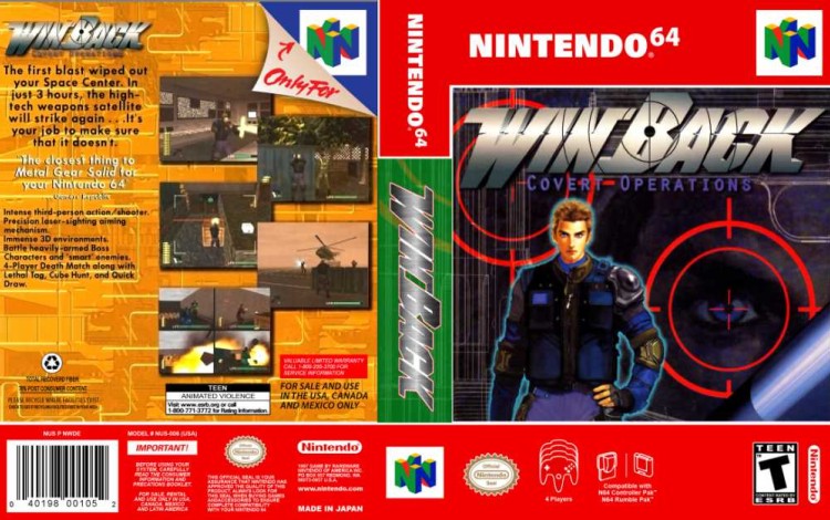 WinBack: Covert Operations - Nintendo 64 | VideoGameX