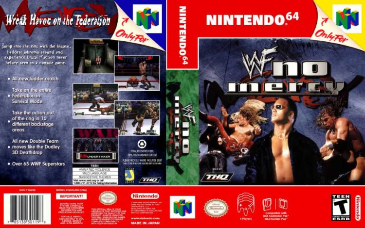 WWF No Mercy - Nintendo 64 | VideoGameX