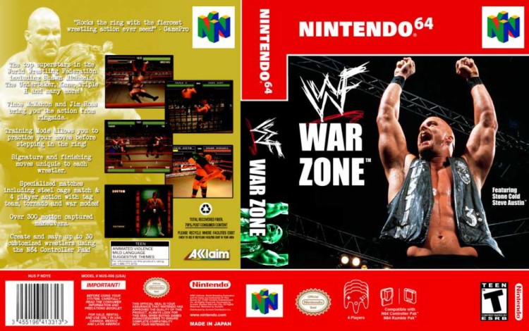 WWF War Zone - Nintendo 64 | VideoGameX
