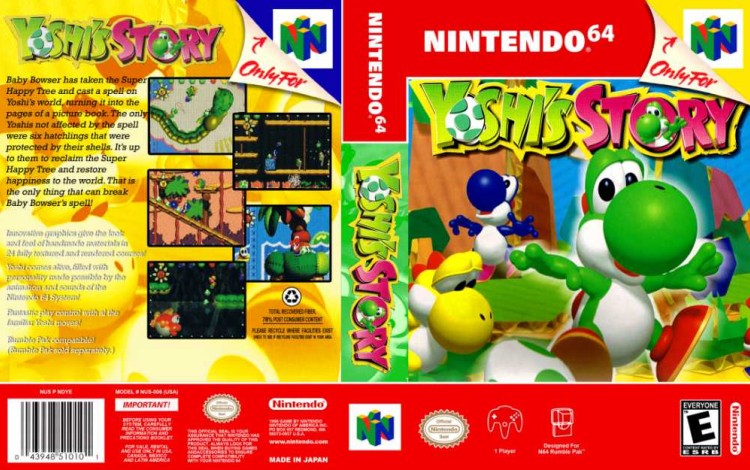 Yoshi's Story - Nintendo 64 | VideoGameX