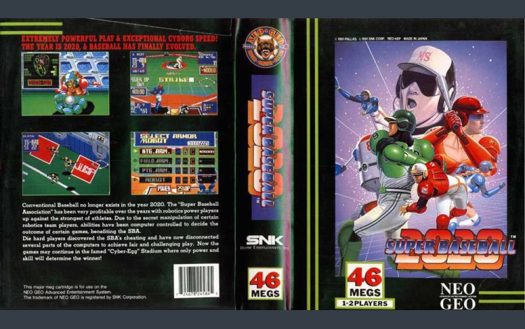 Super Baseball 2020 - Neo Geo AES | VideoGameX