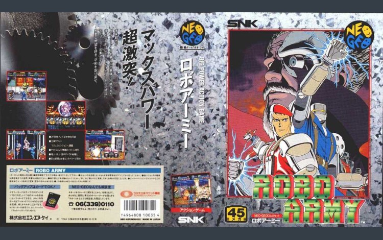 Robo Army [Japan Edition] - Neo Geo AES | VideoGameX