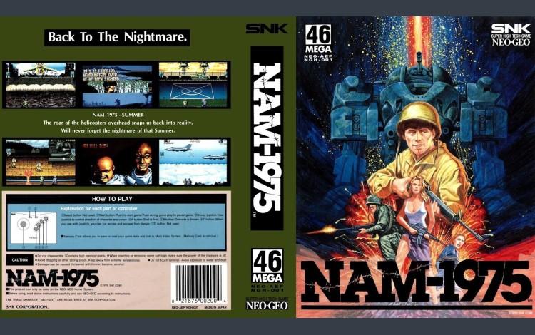 NAM-1975 - Neo Geo AES | VideoGameX