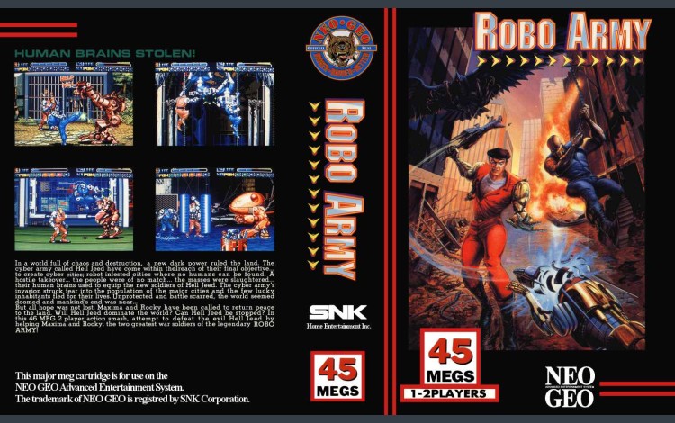 Robo Army - Neo Geo AES | VideoGameX