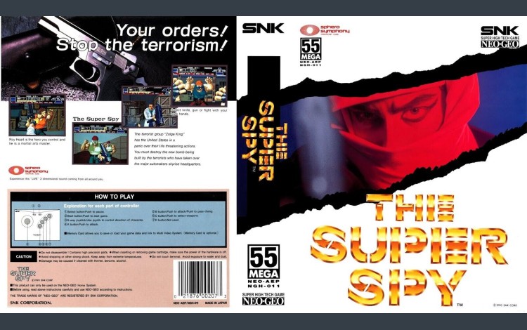 Super Spy - Neo Geo AES | VideoGameX