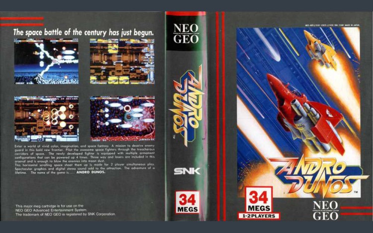 Andro Dunos - Neo Geo AES | VideoGameX