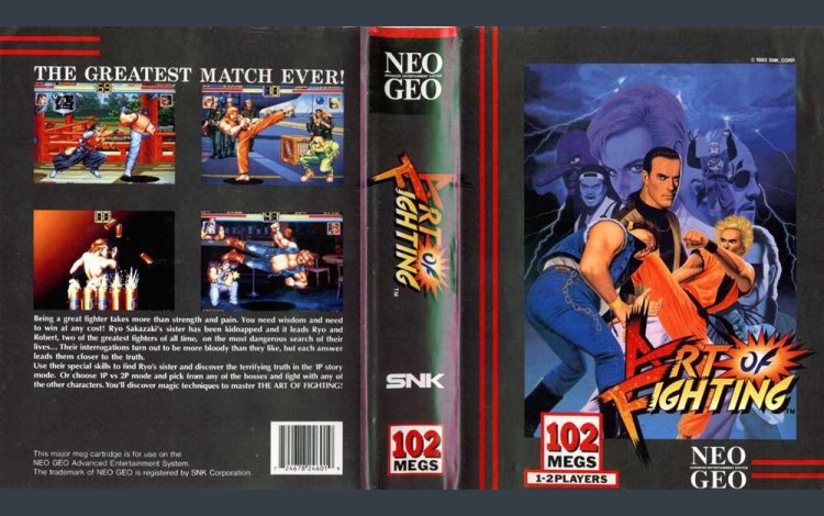 Art of Fighting [Neo Geo Tag] - Neo Geo AES | VideoGameX