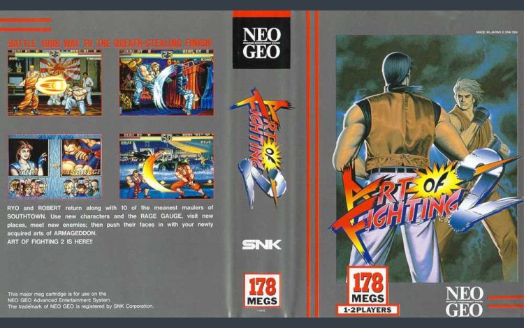 Art of Fighting 2 - Neo Geo AES | VideoGameX