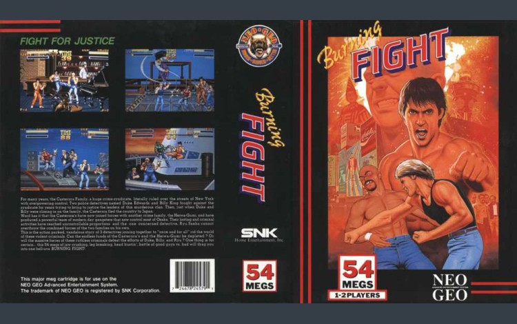 Burning Fight - Neo Geo AES | VideoGameX