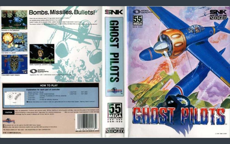Ghost Pilots  [Euro Edition] - Neo Geo AES | VideoGameX