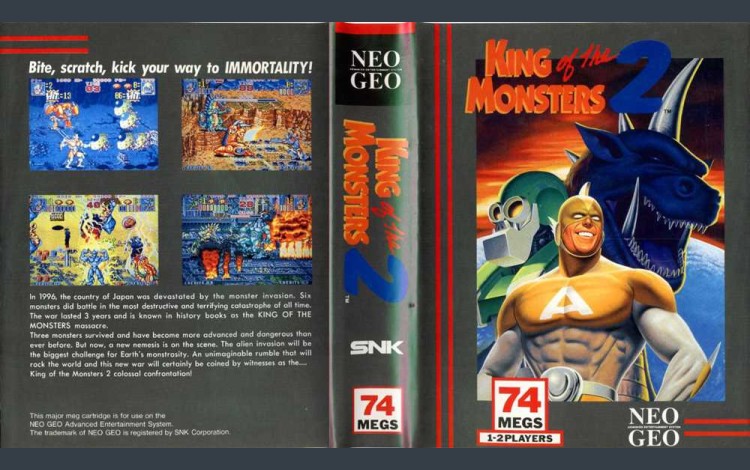 King of the Monsters 2  [Euro Edition] - Neo Geo AES | VideoGameX