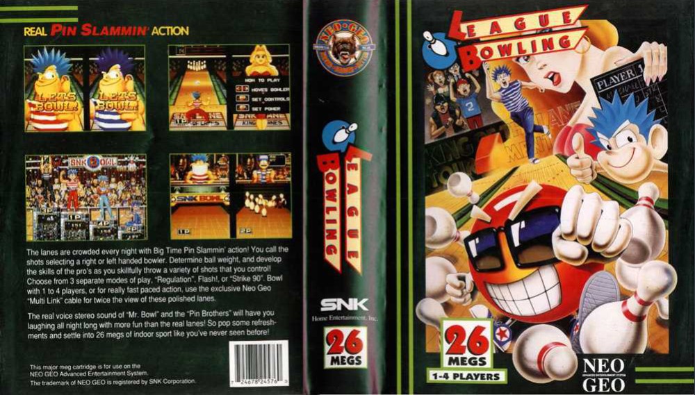 League Bowling - Neo Geo AES | VideoGameX