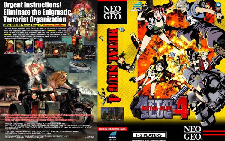 Metal Slug 4 - Neo Geo AES | VideoGameX
