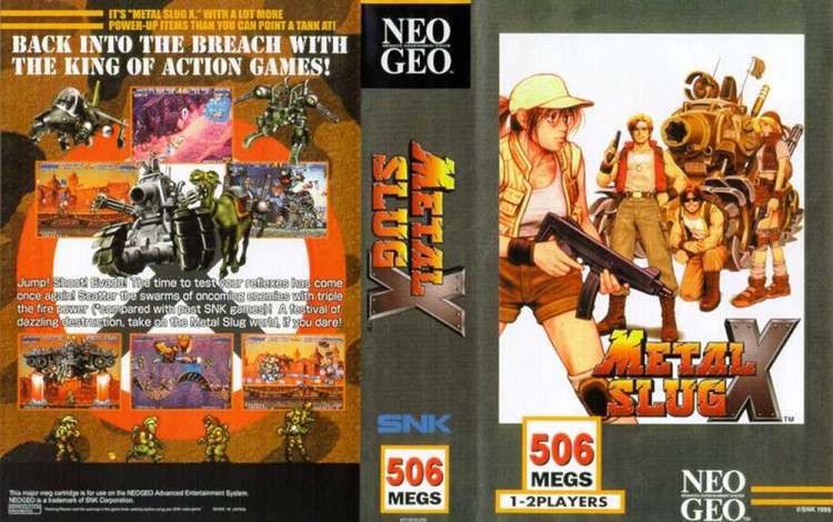 Metal Slug X - Neo Geo AES | VideoGameX