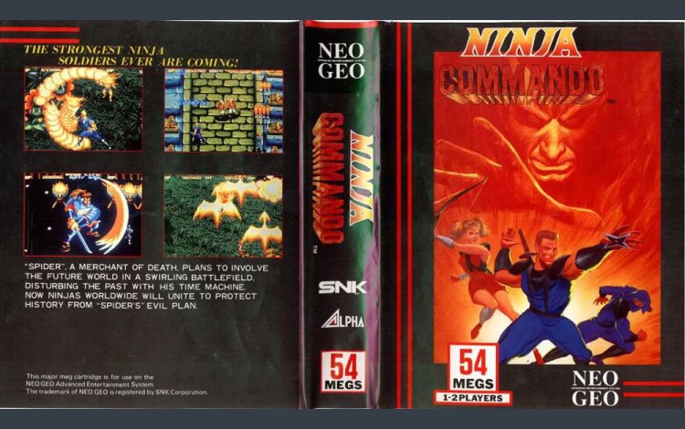 Ninja Commando [Euro Edition] - Neo Geo AES | VideoGameX