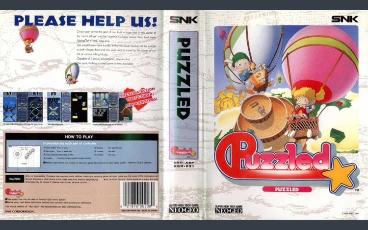 Puzzled - Neo Geo AES | VideoGameX
