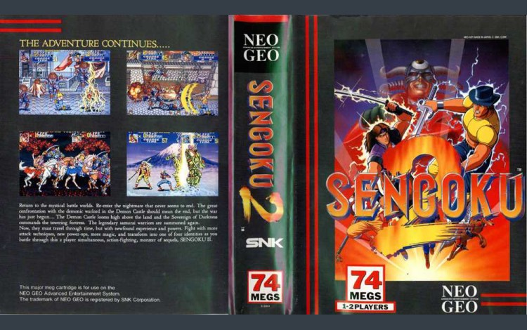 Sengoku 2 - Neo Geo AES | VideoGameX