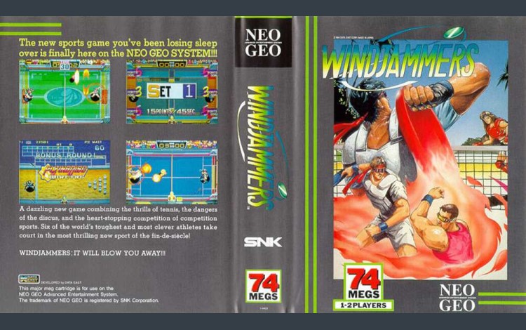 Windjammers - Neo Geo AES | VideoGameX