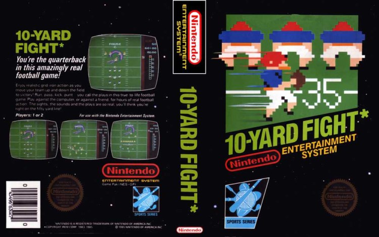 10-Yard Fight - Nintendo NES | VideoGameX