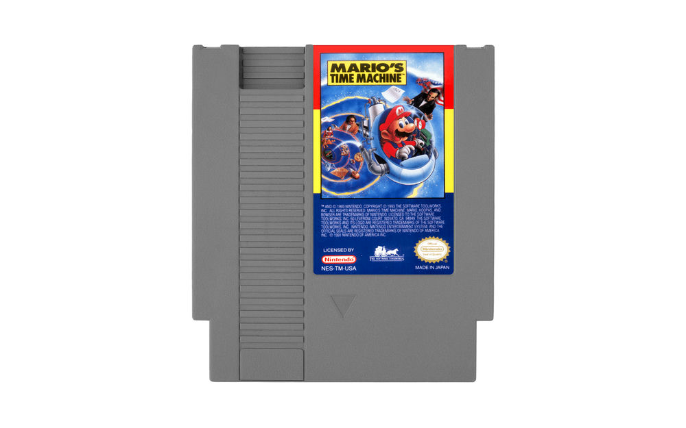 Mario's Time Machine - Nintendo NES | VideoGameX