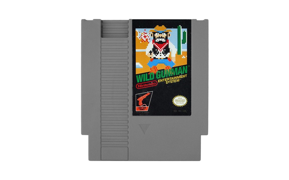 WILD GUNMAN - Nintendo nes - Complete in box CIB - AMAZING