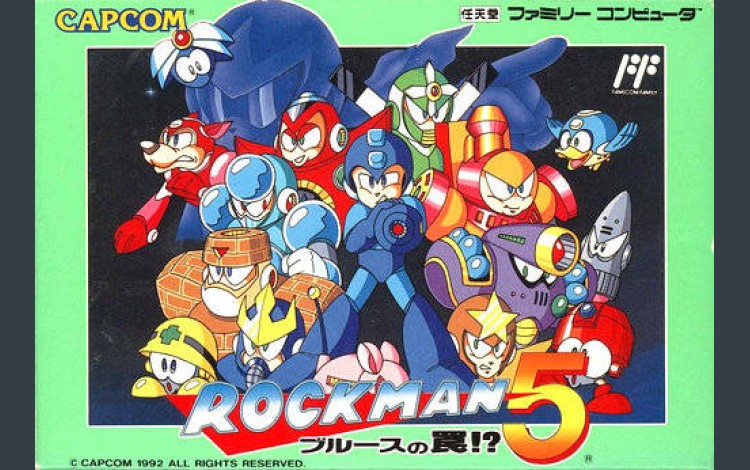 Mega Man 5 [Japan Edition] - Nintendo NES | VideoGameX