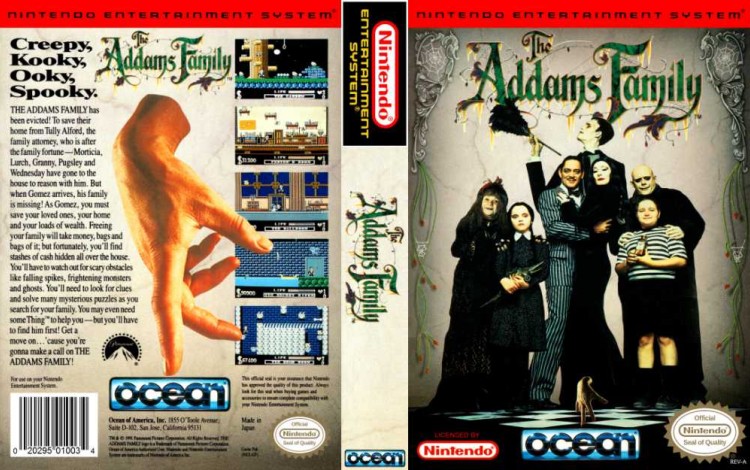 Addams Family, The - Nintendo NES | VideoGameX