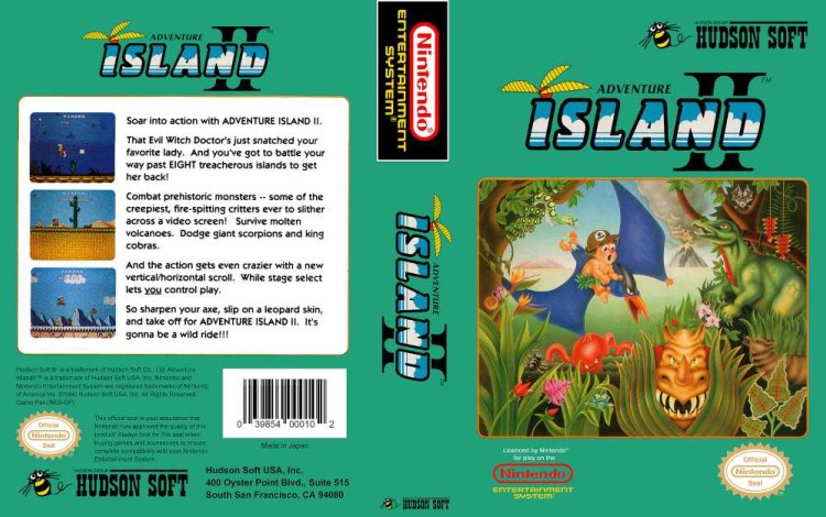 Adventure Island II - Nintendo NES | VideoGameX