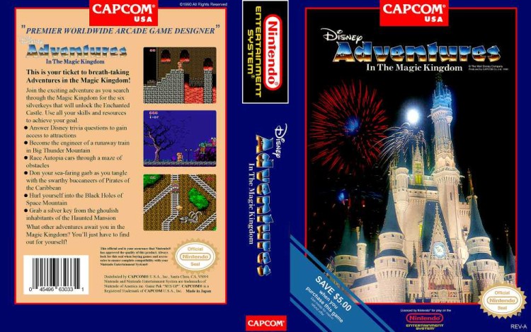 Adventures in the Magic Kingdom - Nintendo NES | VideoGameX