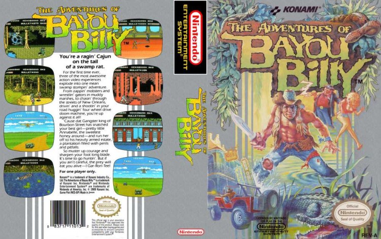 Adventures of Bayou Billy, The - Nintendo NES | VideoGameX