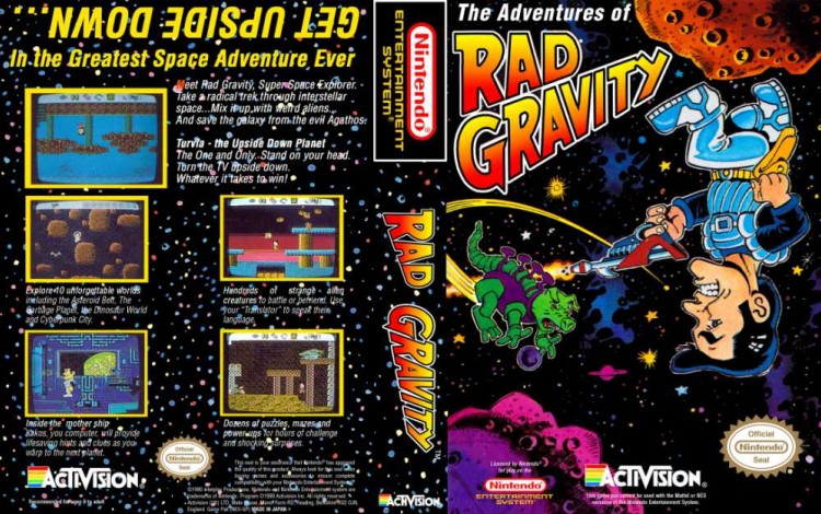 Adventures of Rad Gravity - Nintendo NES | VideoGameX