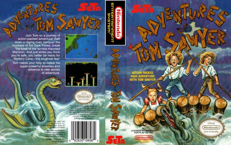 Adventures of Tom Sawyer - Nintendo NES | VideoGameX