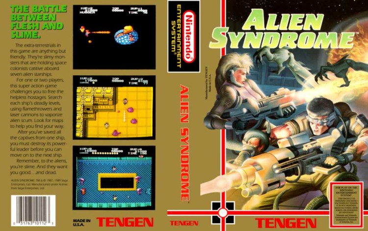 Alien Syndrome - Nintendo NES | VideoGameX