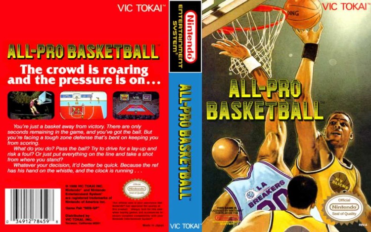 All-Pro Basketball - Nintendo NES | VideoGameX