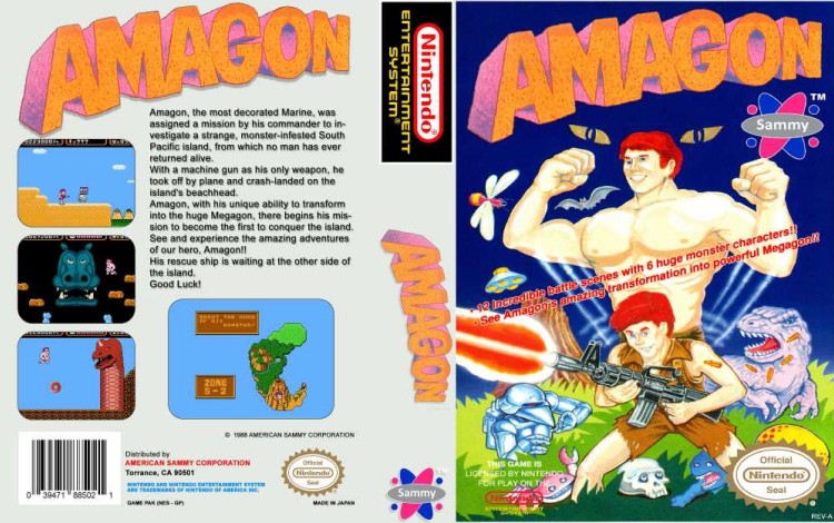 Amagon - Nintendo NES | VideoGameX