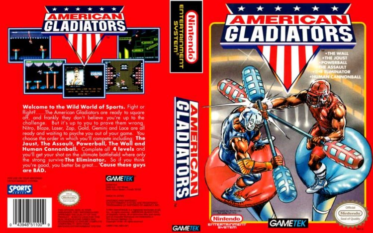 American Gladiators - Nintendo NES | VideoGameX