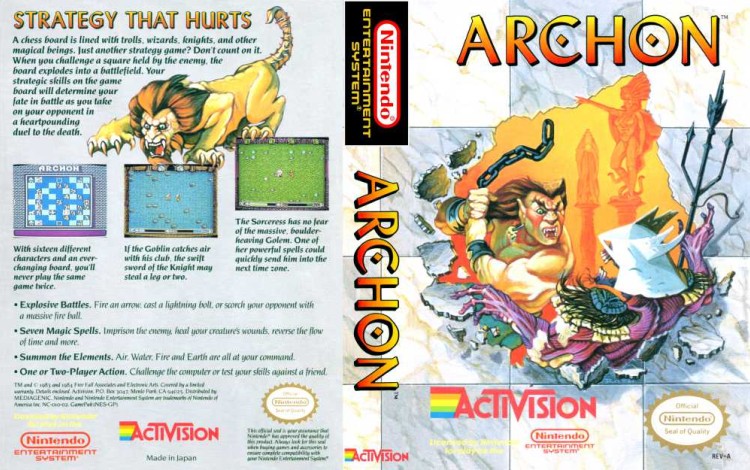 Archon - Nintendo NES | VideoGameX