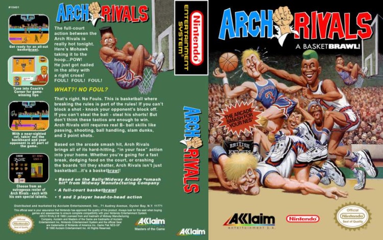 Arch Rivals - Nintendo NES | VideoGameX